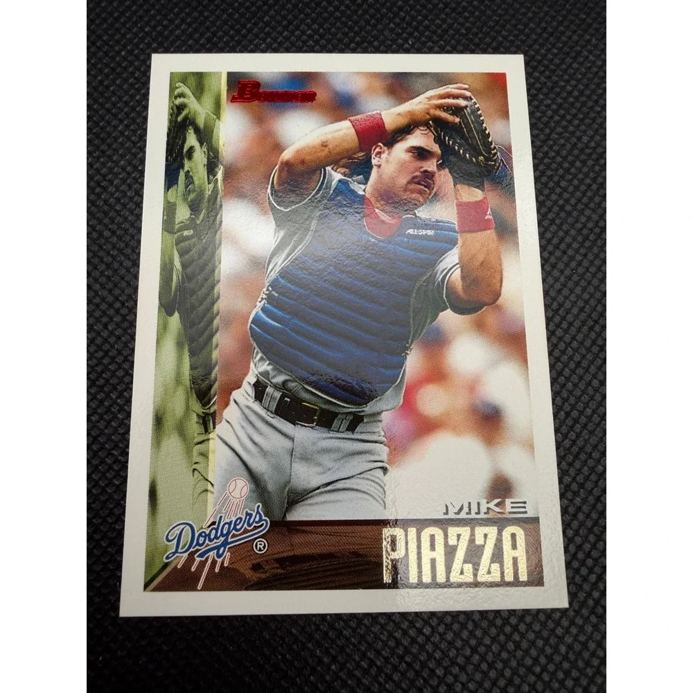 1995 Bowman Mike‎ Piazza Los Angeles Dodgers Baseball Card 310 MLB Catcher